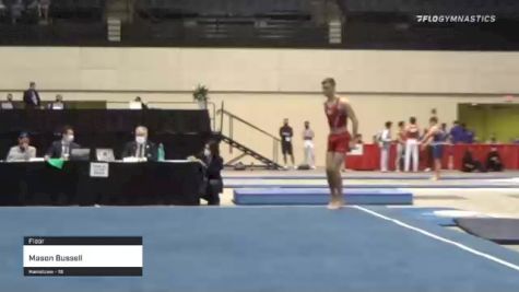Mason Bussell - Floor - 2021 USA Gymnastics Development Program National Championships
