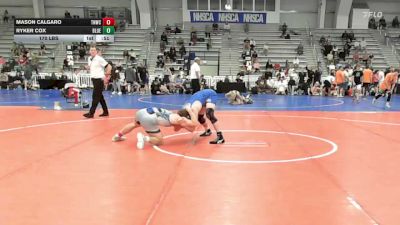 170 lbs Round Of 64 - Mason Calgaro, TNWC Big Macs - HSB vs Ryker Cox, BlueWave - HSB