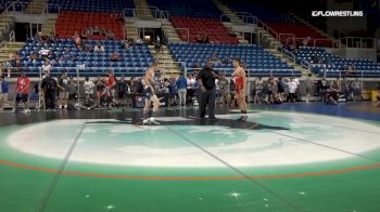 120 lbs Cons 16 #1 - Michael Roe, Georgia vs Nash Singleton, Oregon