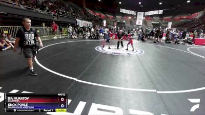 45 lbs 1st Place Match - Isa Muratov, California vs Knox Pohle, Rough House Wrestling