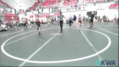 85 lbs Consi Of 4 - Stetsyn Prater, Tuttle Wrestling vs Avery Ashley, Hinton Takedown Club