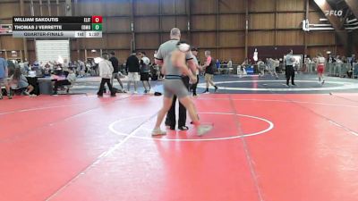 145 lbs Quarterfinal - William Sakoutis, Elite Wrestling vs Thomas J Verrette, Edmond