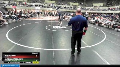 220 lbs Round 3 (4 Team) - Vin Scileppi, Xavier vs Ayden Goetzinger, Caledonia-Houston