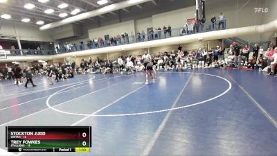 95 lbs Round 2 (4 Team) - Stockton Judd, Uintah vs Trey Fowkes, Stallions