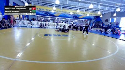 165 lbs Round 1 (8 Team) - Kevion Williams, Westside Wrestling vs Konstantin Khaspekian, Braves WC