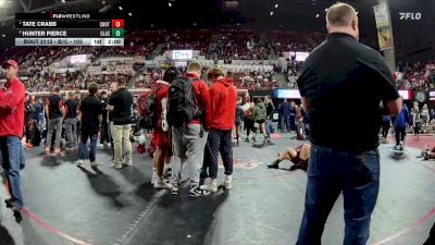 Quarterfinal - Tate Crabb, Choteau vs Hunter Pierce, Glasgow