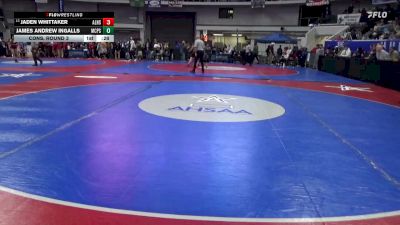 1A-4A 144 Cons. Round 3 - Jaden Whittaker, Alexandria HS vs James Andrew Ingalls, Montgomery Catholic Prep School