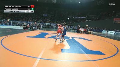 5A Boys 113 lbs Cons. Round 2 - Hayden Melendrez, Thurston Boys vs Jacob Smoker, Caldera Boys