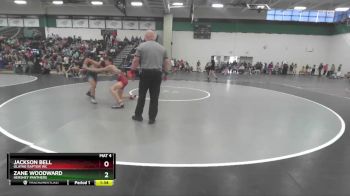 126 lbs Cons. Round 3 - Zane Woodward, Hershey Panthers vs Jackson Bell, Olathe Raptor WC