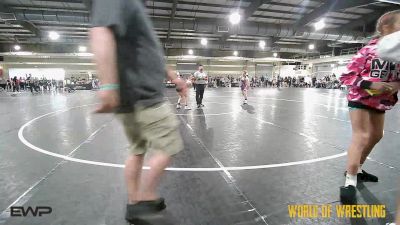 127 lbs Quarterfinal - Harley MILLER, Raw Wrestling Club vs Savannah Bratten, Rogue Warrior Wrestling