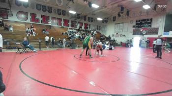 285 lbs 1st Place Match - Joziah Estrada, Yucaipa vs Jake Moreno, Mar Vista