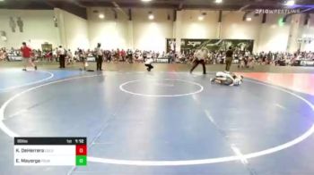 88 lbs Quarterfinal - Kalie DeHerrera, Colorado Bad Boys vs Emily Mayorga, Pounders WC