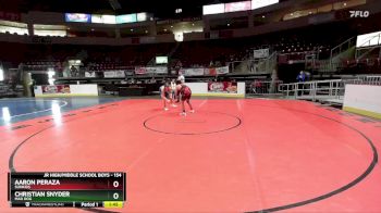 154 lbs 3rd Place Match - Christian Snyder, Mad Dog vs Aaron Peraza, Sunkids