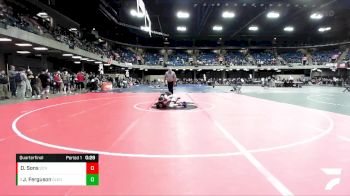 106 lbs Quarterfinal - Jaxon Ferguson, Glenwood vs Declan Sons, St. Charles North