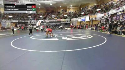 138 lbs Cons. Round 2 - Seth Ellis, Caney Valley Hs vs Ashton Wynn, WaKeeney-Trego Community Hs