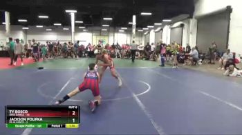 92 lbs Round 7 (8 Team) - Ty Bosco, Ohio Dawgz vs Jackson Polifka, PA Alliance