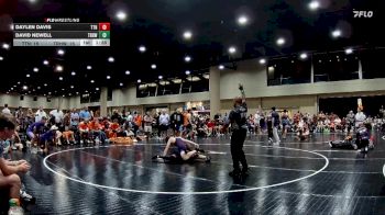 144 lbs Round 3 (6 Team) - Daylen Davis, Team TN vs David Newell, Team Rich Habits White