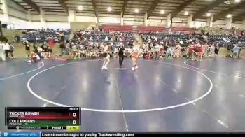 113 lbs Round 2 (10 Team) - Tucker Bowen, Idaho2 vs Cole Rogers, MONTANA3