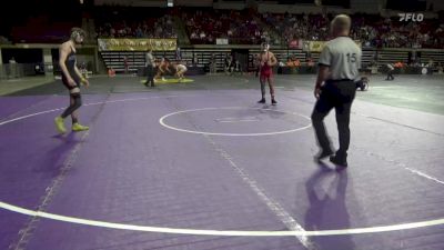 133 lbs Consi Of 16 #1 - Albano Lamaj, Washington State vs Wyatt Hood, Grays Harbor