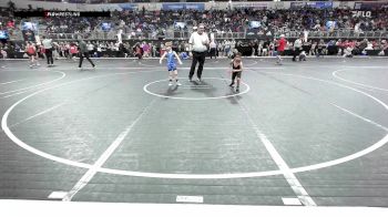 53 lbs Round Of 16 - Motley Lopez, Proving Grounds Wrestling vs Lincoln Walker, Premier Wrestling Center