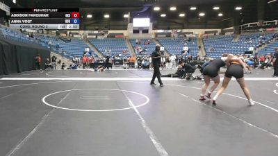 138 lbs Cons. Round 5 - Addison Farquhar, Oklahoma State University vs Anna Vogt, Oklahoma City University