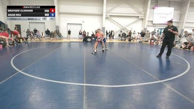 138 lbs Drayger Cloward, Utah Gold vs Adam Rea, Missouri