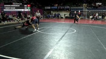 197 lbs Round Of 16 - Jackson Zimmerman, Penn vs Brody Evans, Edinboro