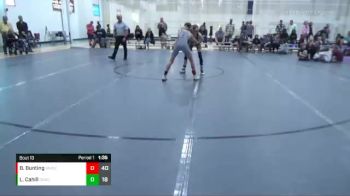 100 lbs Round 5 (6 Team) - Brayden Bunting, RAIDER NATION WC vs Landon Cahill, GREAT NECK WC - GOLD