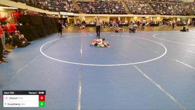 Boys 3rd-4th Grade - 59 Quarters - Cohen Utesch, Iowa vs Theodore Swedberg, Moen Wrestling Academy