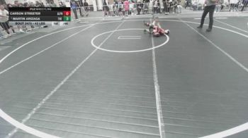 43 lbs Final - Carson Streeter, Alpha Elite vs Martin Arizaga, The Valley WC