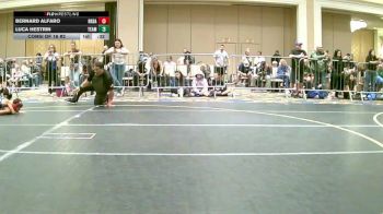 69 lbs Consi Of 16 #2 - Bernard Alfaro, Rkda vs Luca Hestrin, Team So-Cal