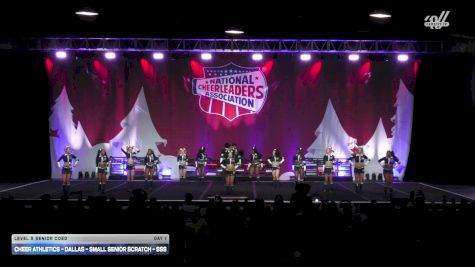 Cheer Athletics - Dallas - Small Senior Scratch - SSS [2025 L5 Senior Coed Day 1] 2025 NCA Holiday Classic