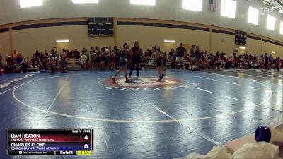 67 lbs Cons. Round 3 - Liam Heaton, The Fort Hammers Wrestling vs Charles Cloyd, Contenders Wrestling Academy