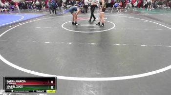 140 lbs Cons. Round 2 - Sarah Garcia, St Francis vs Isabel Zuck, Leland