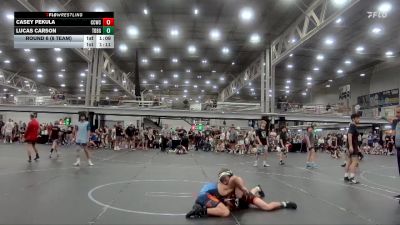 113 lbs Round 6 (8 Team) - Lucas Carson, TDWC Maniacs Blue & Gold vs Casey Pekula, Capital City WC