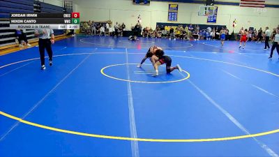 157 lbs Round 3 (6 Team) - Jordan Irwin, Colorado Northwestern CC vs Hixon Canto, Western Wyoming College