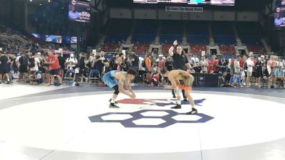 138 lbs Champ. Rd Of 128 - Cael Humphrey, California vs Gabriel Serros, New Mexico