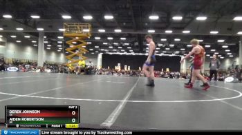 160 lbs Semifinal - Derek Johnson, KS vs Aiden Robertson, NE