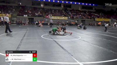 149 lbs Round Of 32 - Nathan Monteparte, Maryland WC vs Marl Martinez, Big Bend CC