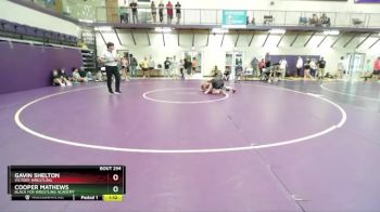 106 lbs Cons. Round 3 - Gavin Shelton, Victory Wrestling vs Cooper Mathews, Black Fox Wrestling Academy