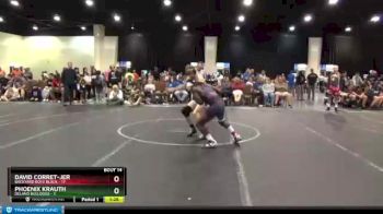 126 lbs Round 4 (8 Team) - David Corret-jer, Backyard Boyz Black vs Phoenix Krauth, Deland Bulldogs