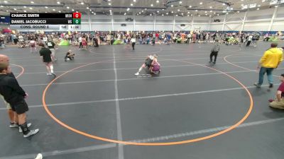 120 lbs Cons. Round 6 - Chance Smith, Mishawaka Wreslting vs Daniel Jacobucci, Westshore