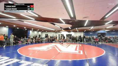 53 lbs Cons. Round 3 - Logan Burt, Buzzsaw Wrestling Club vs Logan Evans, Lionheart Wrestling Club