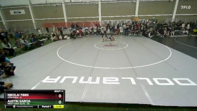 78 lbs Round 2 (4 Team) - Austin Garcia, West Coast Elite vs Nikolai Tibbs, Utah Gold