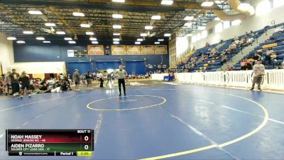 113 lbs Round 3 (8 Team) - Kayden HAndley, George Jenkins WC vs Luc Beaulieu, Soldier City Lions Den