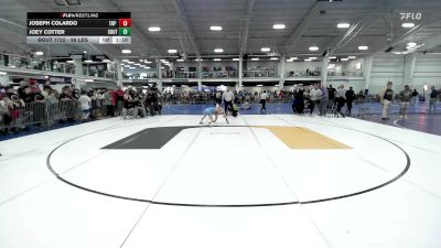 88 lbs Final - Joseph Colardo, Top Flight Wrestling Academy vs Joey Cotter, Southside WC