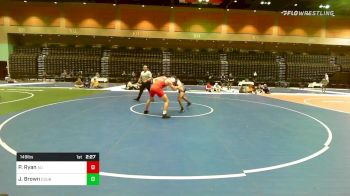 149 lbs Consi Of 8 #1 - Patrick Ryan, American vs Joshua Brown, Cal State Bakersfield