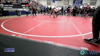 80 lbs Rr Rnd 1 - Logan Cosby, Skiatook Youth Wrestling vs Wade Smith, Ponca City Wildcat Wrestling