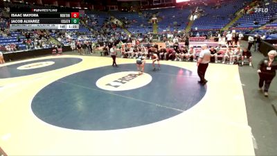 138 lbs Semis & 1st Wrestleback (8 Team) - Isaac Mayora, Lombard (Montini) vs Jacob Alvarez, Elmhurst (IC Catholic)