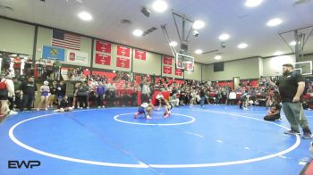 100 lbs Rr Rnd 3 - Desire Hallmark, Coweta vs Madison Brewer, Tulsa Hale